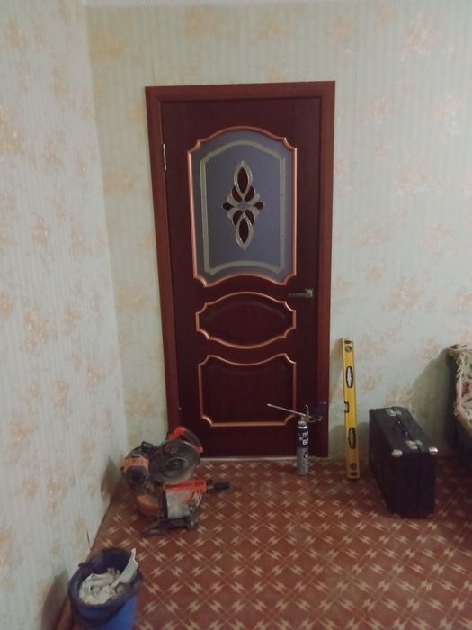 Установка дверей врезка замков