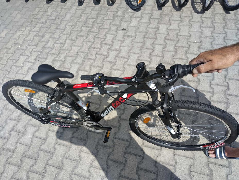 PA Алуминиев велосипед 29" Velotec PRO черен/червен
