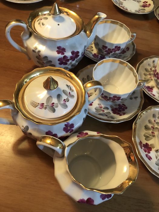 Чайный сервиз СССР (Вербилки, 1980)