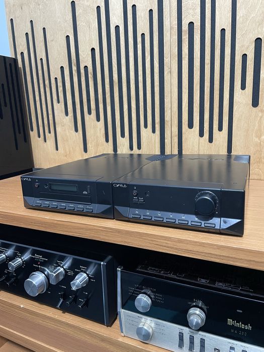 Cyrus 3i amplificator si cyrus dad3 cd player