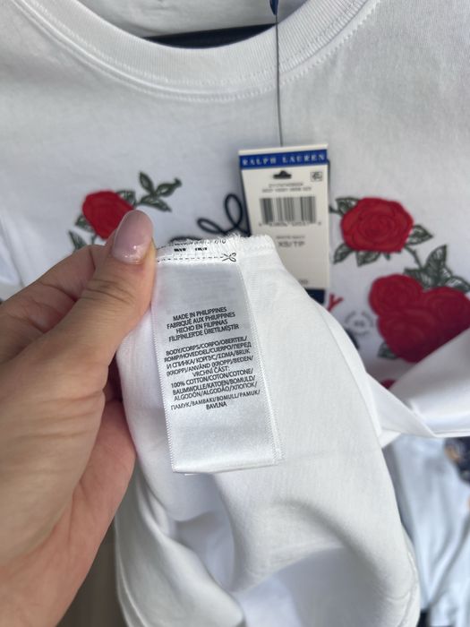 Tricou dama Ralph Lauren brodat XS