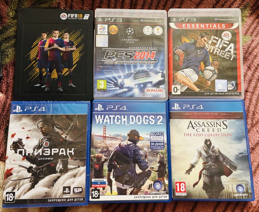Игры на PlayStation 3,4,5