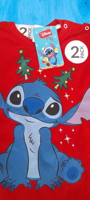 Set 2 bluze 100% bumbac cu licenta Disney, personaj Stitch