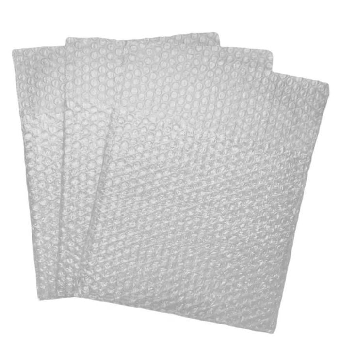 Set 50 pungi din folie cu bule, 200 x 200 mm, cu clapeta