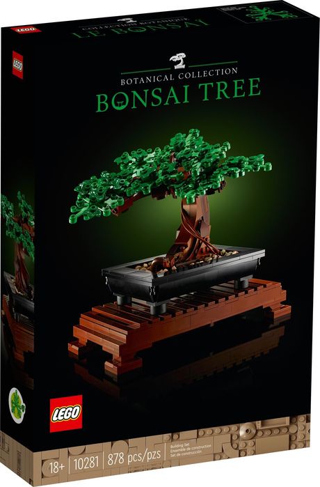 Конструктор LEGO Creator Botanical Collection 10281 Бонсай, 878 дет.