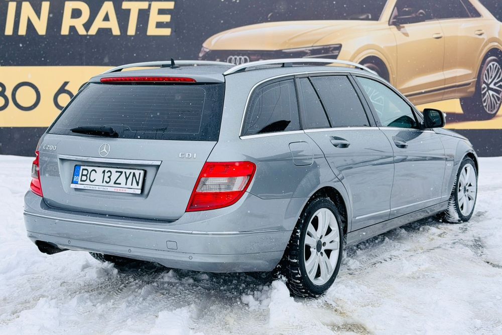 Mercedes C200, 2008, 2.2 Diesel, RATE CU BULETINUL,  AVANS 0