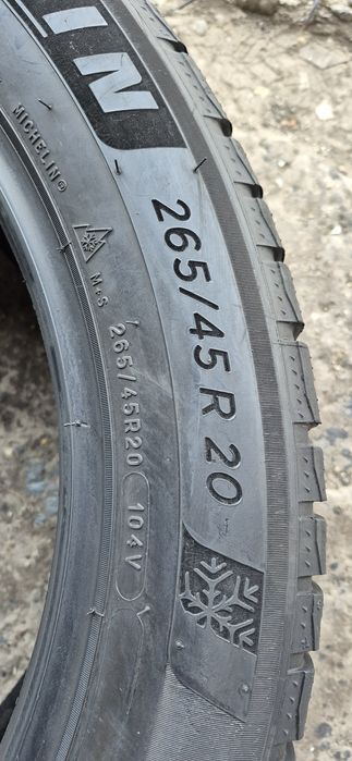 4 anvelope iarna Michelin 265/45/20.Pret/bucata