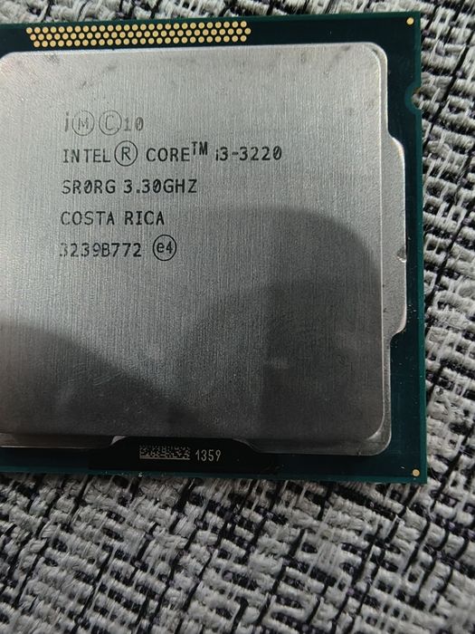 Процессор i3  3поколения