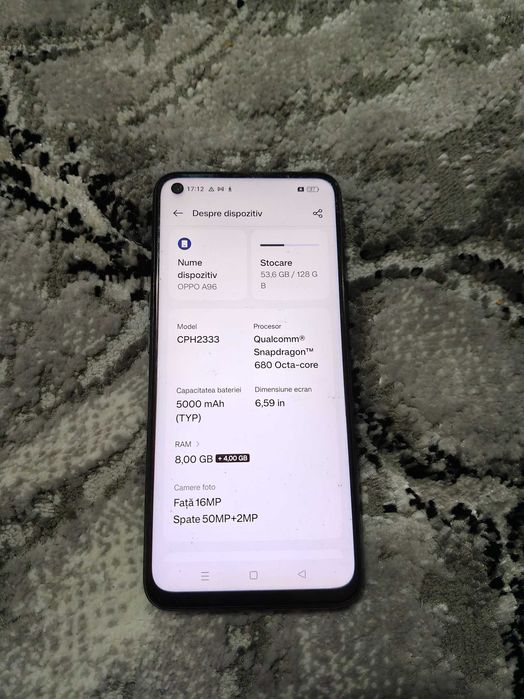 Oppo A96 128GB 8GB RAM