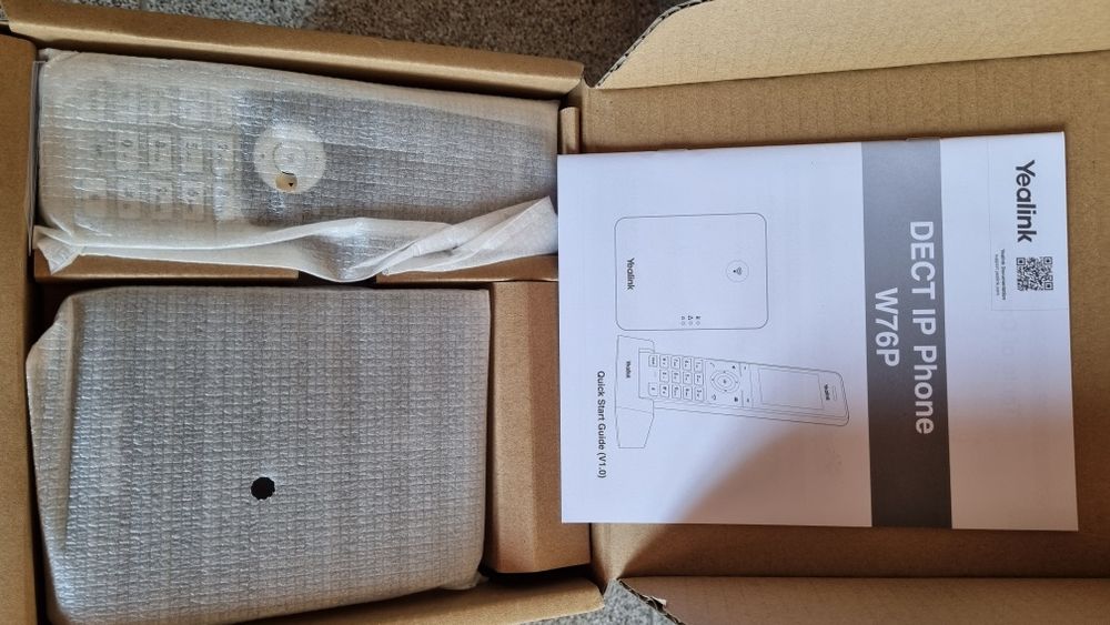 Pachet Telefoane profesionale Business VoIP Yealink IP DECT W56H W76P