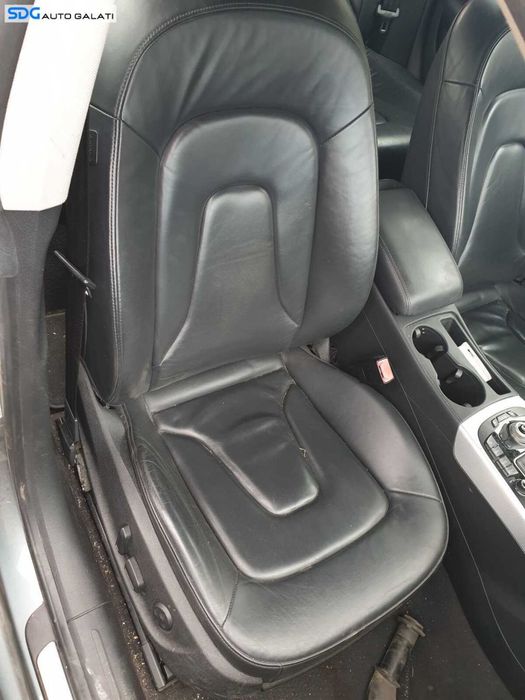 Scaun Dreapta Fata Pasager Piele Neagra S-Line Electric Fara Incalzire Audi A5 Sportback 2008 - 2016 [C5535]