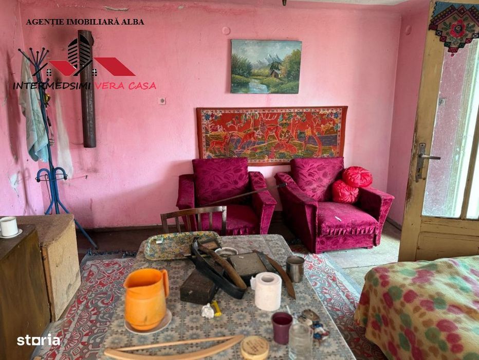 Casa si anexe cu un teren de 7701 mp de vanzare in Stauini  Jud Alba