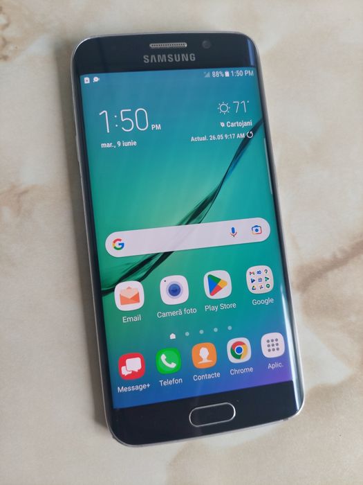 Vând Samsung Galaxy S6 Edge indigo [fără probleme] [NEcodat] //poze reale