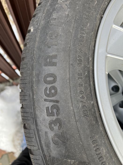 Jante R18 - 5X112 + anvelope iarna 235/60R18