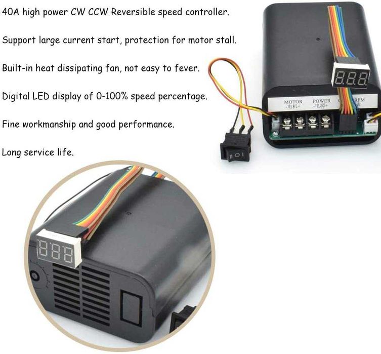 PWM 60A pentru HHO Hydrogen Generator, electroliza apa! Nou!