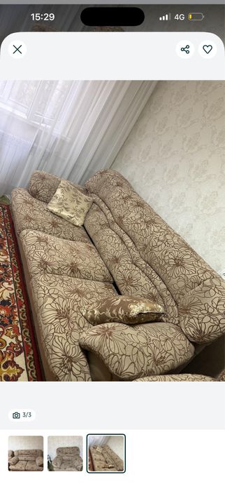 Диван тройка в зал
