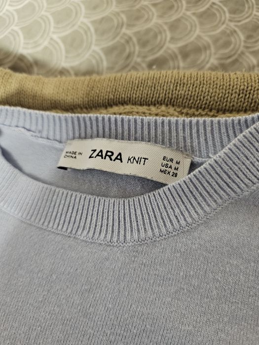 Блуза Zara, светло синьо