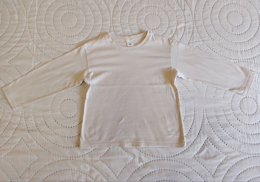 Topuri/tricouri cu mânecă lungă, H&M, mărimea 104