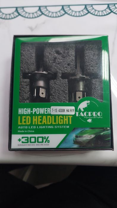 Лед лампы Н4 такпро.