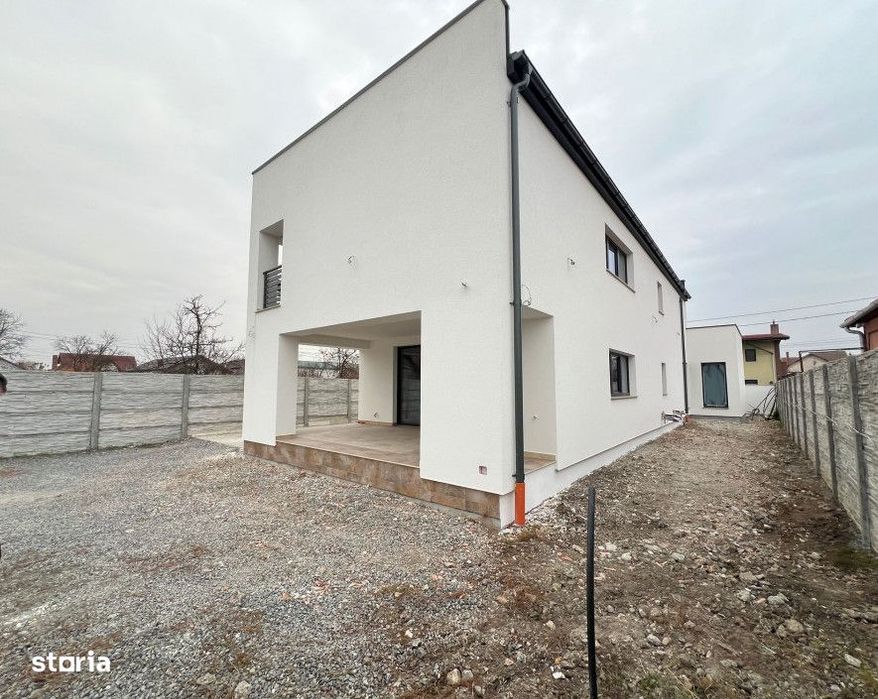 Casa Noua Semifinisata in Someseni, 700mp teren