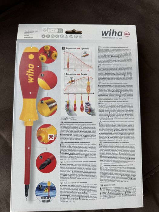 Surubelnite pentru electrician profesionale Wiha