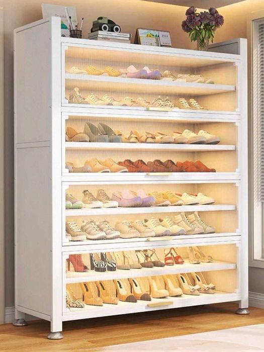 Poyabzal shkafi/PVC panellar/yengil suriladigan eshiklar