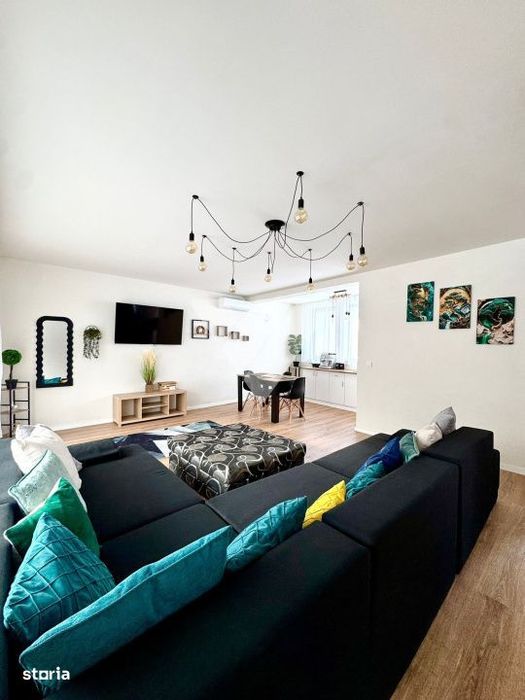 Casa pe un singur nivel 3 camere mobilata 85 mp utili Tocile, Sibiu