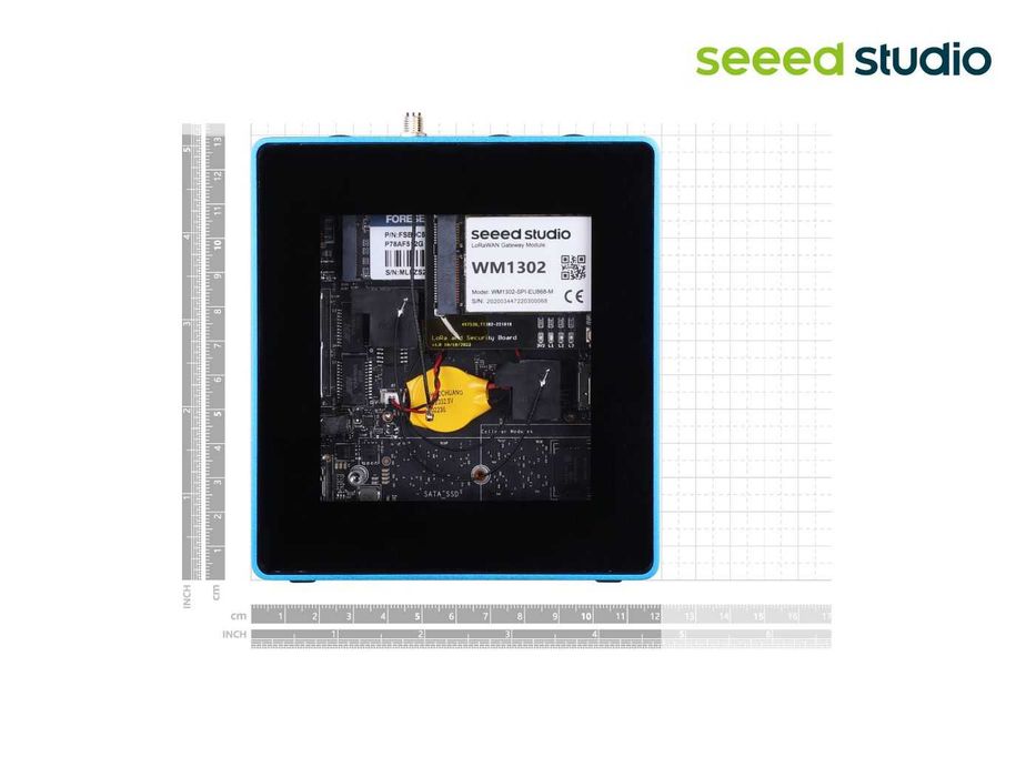 SenseCAP M4 Square – мощен мини компютър / Edge Server / Web3 Node – Intel J4125, 8GB RAM, 512GB SSD