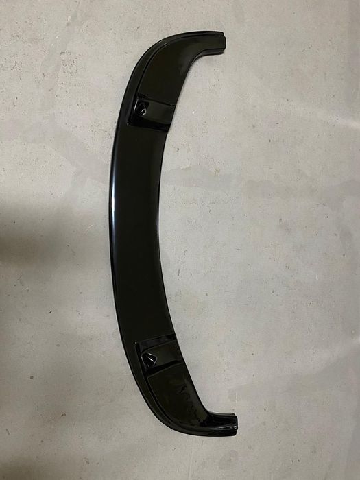 Преден лип спойлер за бмв е60 е61 м тех / добавка за предна броня / bmw e60 e61 m tech lip / нож