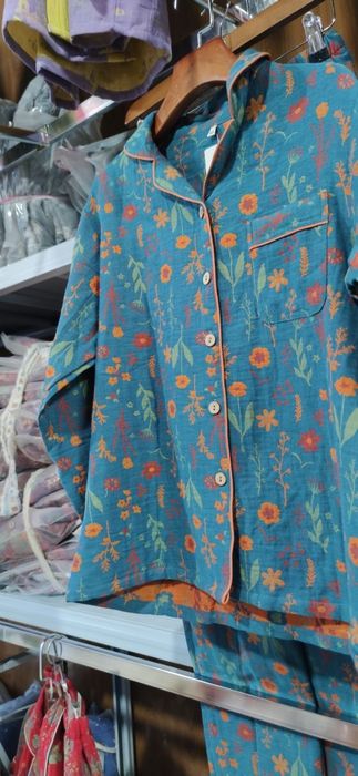 Лён женские пижамки,халаты