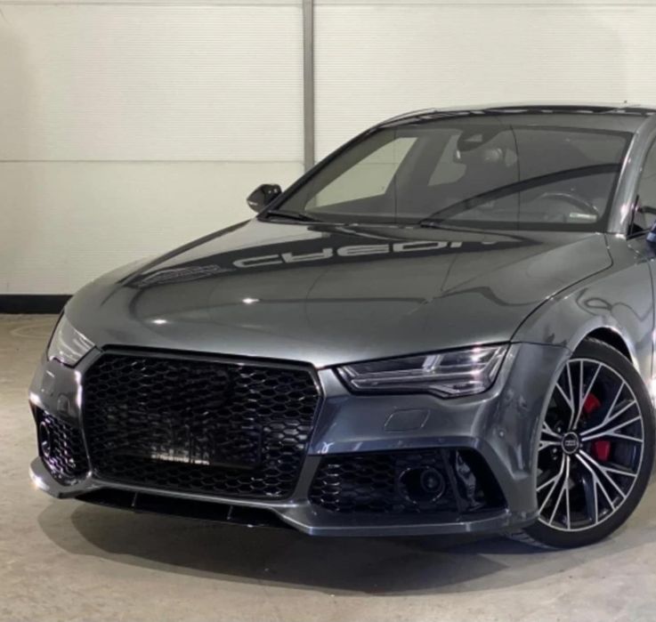 Rs7 A7 4G предна броня с решетка Facelift