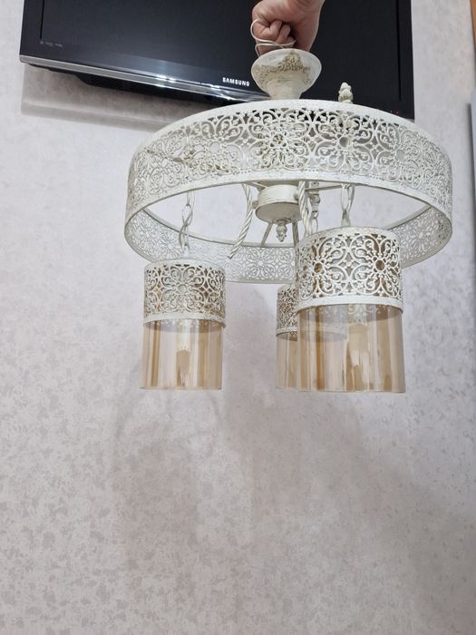 Люстра в восточным свиле