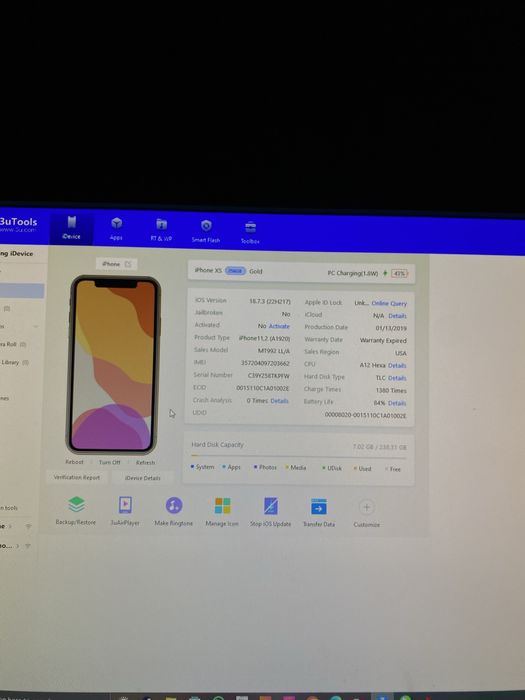 iPhone XS 256GB gold