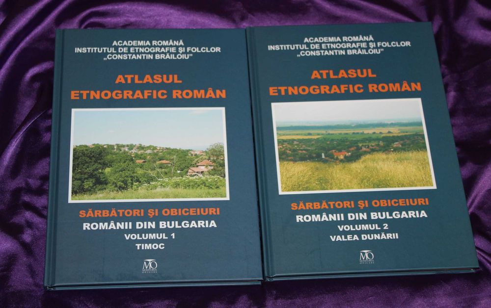 Atlasul etnografic roman Ocupatiile Sarbatori obiceiuri mitologie etnologie folclor Romanii din Bulgaria TImoc Valea Dunarii Alimentatia Habitatul