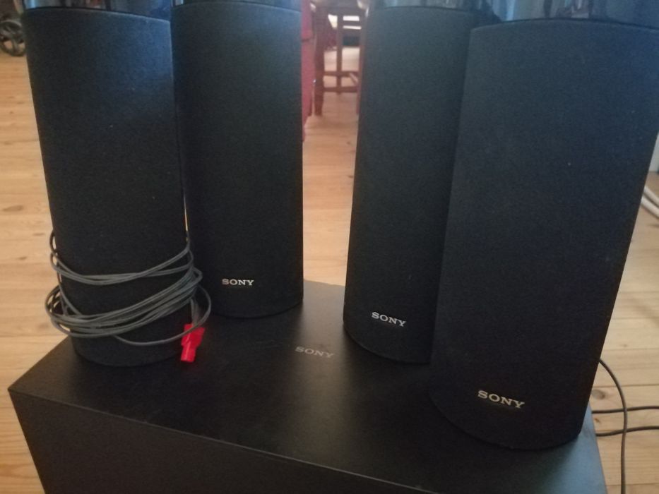 Тонколони и буфер Sony за домашно кино