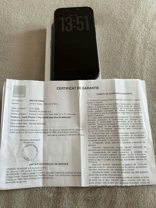 Iphone 17 Pro Deep Blue