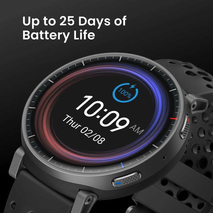 Amazfit Active Max Умные Спортивные Часы с AMOLED. Есть доставка