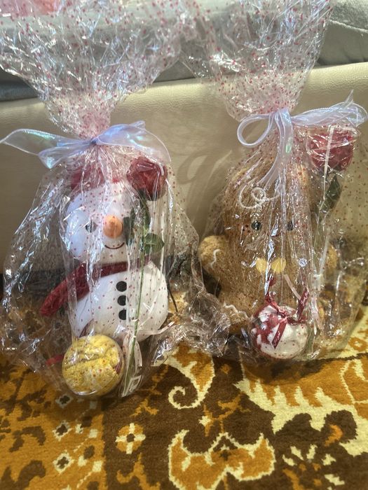 Новогодние подарки мишки