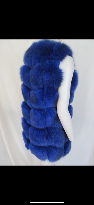 Reducere 3+1 gratis Vesta de blana vulpe