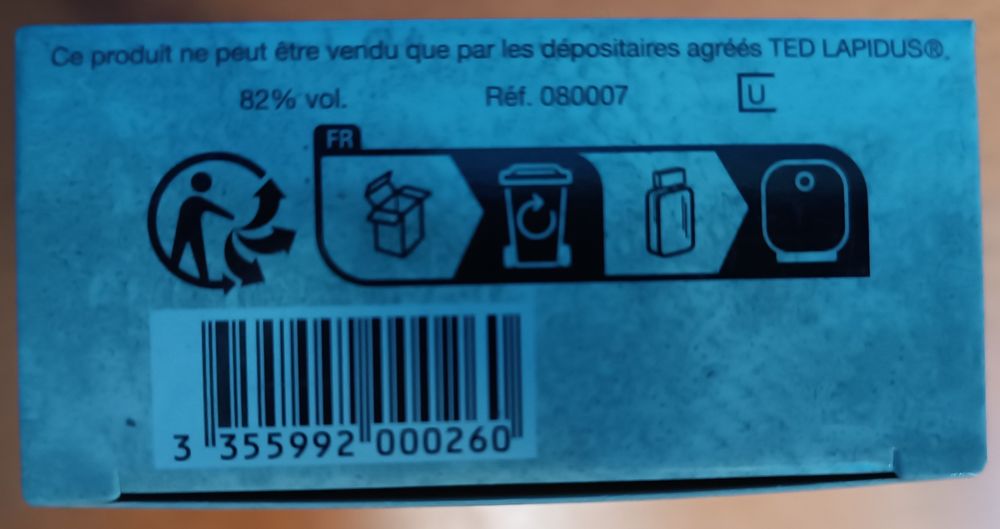 Ted Lapidus pour homme EDT 100 ml