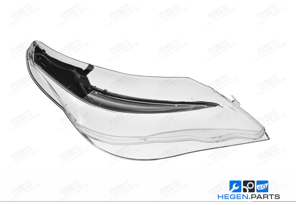 Стъкла за фарове BMW 5 серия E60 + LED вежда Е60 капаци корпус стъкло