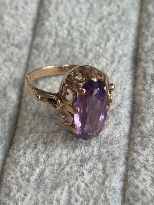 Много красиви Златни Руски пръстени 14 карата злато