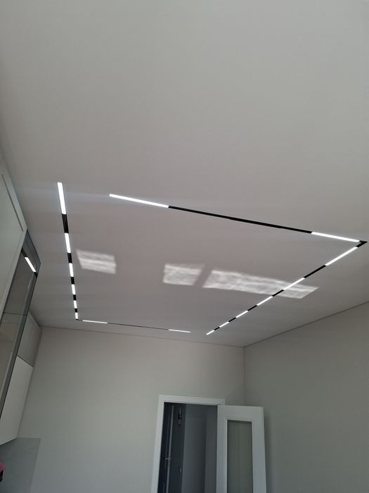 Натяжные потолки.