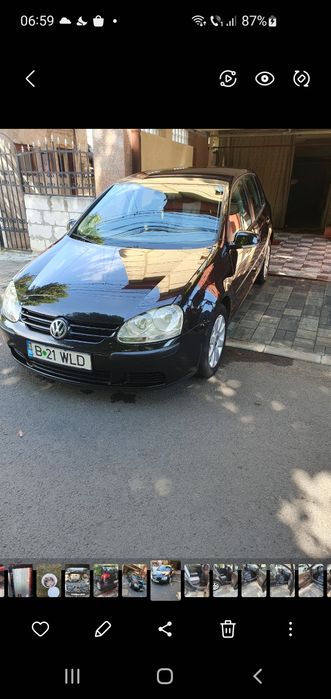 VW GOLF 5 2.0 DIESEL  140CP 6 Trepte  203486 km Jante ITP