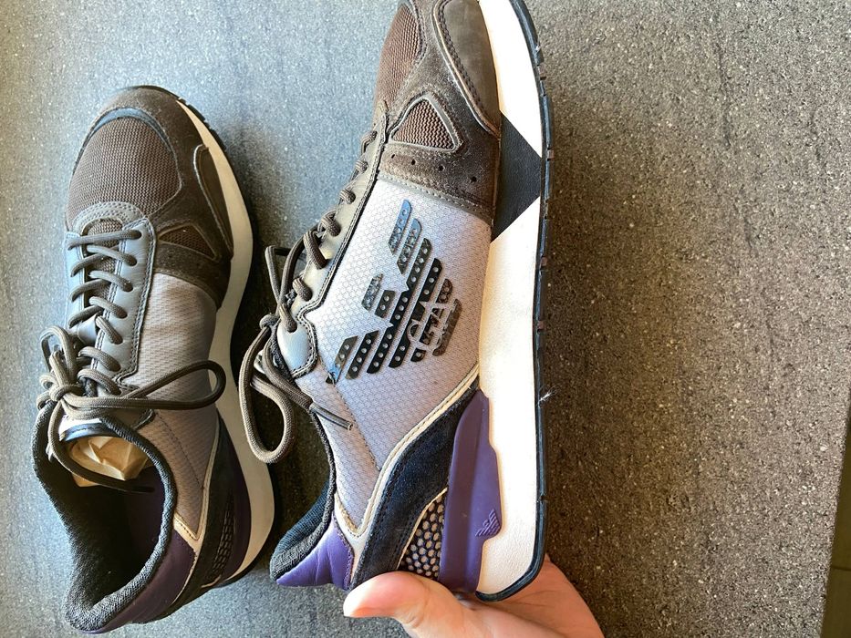 Мъжки обувки Armani, носени 3 пъти