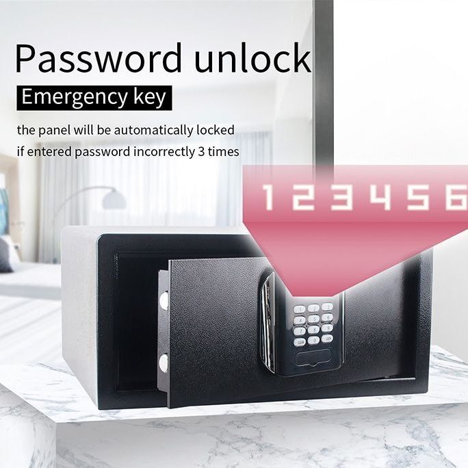Электрон кодли Автоматик Сейф. Доставка шахар ичида Бепул