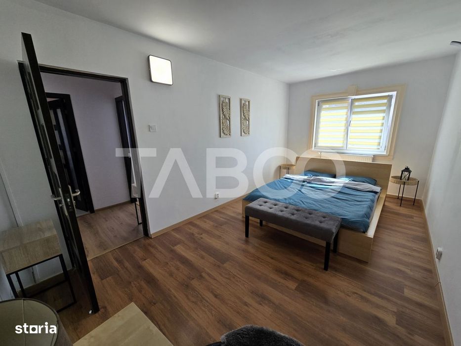 Apartament 3 camere decomandat renovat 2 bai 2 balcoane Turnisor Sibiu — fotografia 1