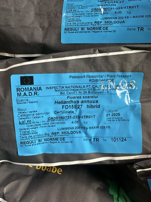 Sămânță floarea soarelui