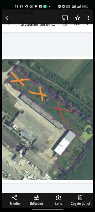 Vand teren intravilan  în Parc Industrial Sieu Magheruș.Plata în rate!