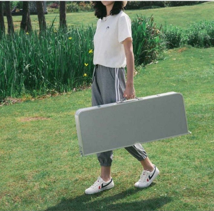 Характеристики и описание
Алюминиевый стол для пикника раскладной со 4